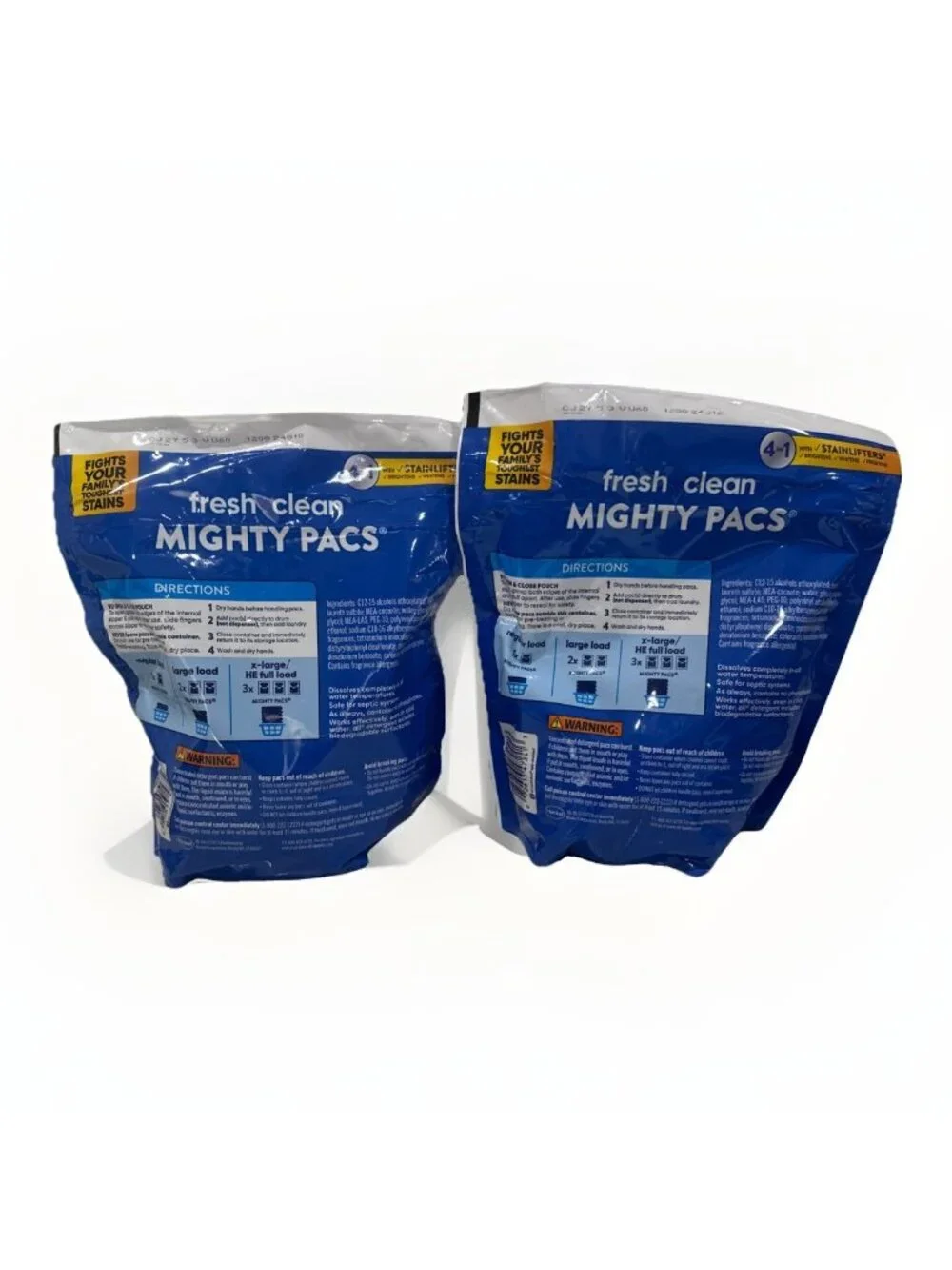 All Fresh Clean Mighty PACs Sunshine Fresh 49ct Two Pack - Picture 3 of 4